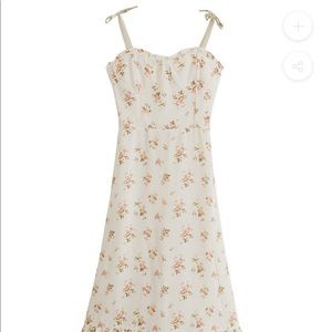 Floral mide dress